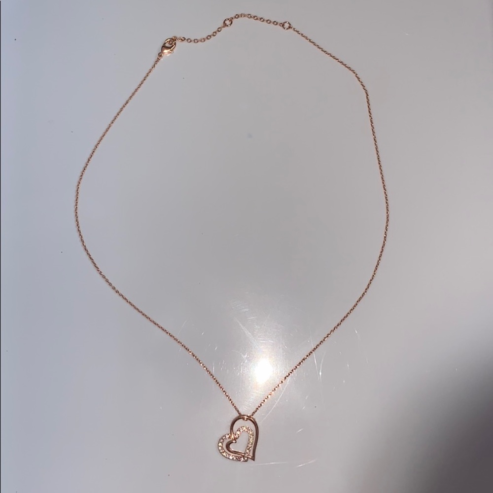 Rose Gold Heart Necklace